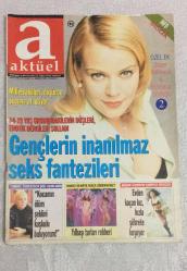 AKTÜEL HAFTALIK HABER DERGİSİ - SAYI 230 - 30 KASIM / 6 ARALIK 1995 - GENÇLERİN İNANILMAZ SEKS FANTEZİLERİ - MİLLETVEKİLLERİ DÜŞÜNCE SUÇUNA AF İSTİYOR - TOMRIS ÖZDEN: “KOCAMIN ÖLÜMÜ KUŞKULU” - BAŞAK SAYAN’IN ÇARPICI ÖYKÜSÜ - METİN KAÇAN HİDAYETE ERDİ - YILBAŞI TURLARI REHBERİ - RÜZGAR TERSİNE DÖNDÜ: DOĞU AVRUPA’DA SOL YÜKSELİYOR - BAĞIMLILARA TURBO TEDAVİ - HER ŞEYİN OKULU VAR: SAATLERİ AYARLAMA ENSTİTÜSÜ BİLE - SES DUVARINA ÇARPTILAR: BİLİMSEL SES TESTİ SONUÇLARI - FUJİ FOTOĞRAF ÖDÜLÜ AKTÜEL’E - VAJİNA MONOLOGLARI TÜRKİYE’DE - CHARLES İHANETİ HAK ETMİŞTİ: DİANA’NIN İTİRAFI - ŞEHRİN ALTI ROCK: GECE HAYATI İSTANBUL’U SARMIŞ DURUMDA - ŞARKICI EGE’NİN KORKUSU - LES FEMMES DE PARIS: ORTAKÖY’DE FRANSIZ LEZZETLERİ - DÜNYA ONLARI KONUŞACAK: CESUR POZLU 5 GÜZEL - HOP DEDİK POP: 94.8 FREKANSINDA POP YOK, PROGRAM VAR - MİGRENDEN KORKMAYIN - SU GİBİ ÖMRÜN OLSUN - KALORİSİZ LEZZET - TOMRIS ÖZDEN - BAŞAK SAYAN - METİN KAÇAN - SAYNUR KURUÇ - TANJU ÇOLAK - ARZU YANARDAĞ - BERNA ÖZTÜRK -  144 SAYFA