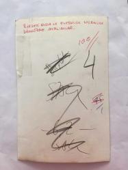 DANSÖZ ve YEŞİLÇAM OYUNCUSU BİRSEN AYDA'NIN ORİJİNAL 5'Lİ FOTOĞRAF SETİ - 18  x 12 cm EBADINDA (AÇIKLAMAYI OKUYUNUZ) - BİRSEN AYDA, FUTBOLCU NİŞANLISIYLA BİRLİKTE VAKİT GEÇİRİRKEN ÇEKİLMİŞ 5 FARKLI KARE