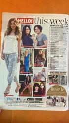 HELLO DERGİSİ - SAYI: 1370 - 16 MARCH 2015 - 16 MART 2015 - MELANIE WALCOTT - THEO WALCOTT - MARTINE MCCUTCHEON - JACK MCMANUS - MARIE CHANTAL - PAVLOS - MARIA OLYMPIA - CONSTANTINE - ACHILEAS ANDREAS - ODYSSEAS KIMON - ARISTIDIS STAVROS - ESTELLE - DAVID WALLIAMS - LARA STONE - ALFRED WALLIAMS - BERT - ELTON JOHN - DAVID FURNISH - JUSTIN BIEBER - KIM KARDASHIAN - KANYE WEST - JOYCE BONEL - GREGORY RUSSELL - LOM GODDARD - LORRI - GIGI HADID - KARLIE KLOSS - JOURDAN DUNN - ALESSANDRA AMBROSIO - MICHELLE KEEGAN - JACKIE KEEGAN - ANNA KENNEDY - ULY JAMES - HARRISON FORD - NICOLE SCHERZINGER - LEWIS HAMILTON - COLEEN NOLAN - CIARA NOLAN - MICHELLE MONE - OLLY MURS - GEMMA ATKINSON - SHAILENE WOODLEY - PASHA KOVALEV - JONATHAN CAINER - RICHARD ARNOLD - MONICA BELLUCCI - LAURA BENJAMIN - 124 SAYFA