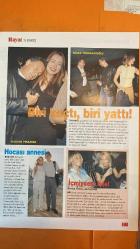 HAYAT DERGİSİ - SAYI: 6 - 5 HAZİRAN 2002 - AYŞE ÇAVUŞOĞLU - YEŞİM KARAKAZAN - KÜÇÜK YILMAZ - HALDUN PEKSAYAR - DENİZ AKKAYA - PAMİR DEMİRTAŞ - ANGELINA JOLIE - KAYA ÇİLİNGİROĞLU - HÜLYA AVŞAR - ZEHRA ÇİLİNGİROĞLU - MEHMET BARLAS - ERKAN ÖZERMAN - PATRICIA KAAS - VIVIENNE WESTWOOD - FULYA CİNİSLİ - GÜNTAY ŞİMŞEK - ASLI BERKER - MONIC BENARDETE - ŞİRİN YALÇIN - ELİF GERİMYANLIGİL - AYŞE ENGİN - MELEK BOZ - DOĞAN PAKSOY - MAHİR GÜVEN - YAVUZ YILMAZ - MELİS İPEKÇİ - HALUK ULUSOY - MUSTAFA ULUSOY - SELEN ULUSOY - OĞUZ KAYHAN - AHMET YALMAN - ALP YALMAN - AYLİN OKDAY - SİNAN KAZANCIOĞLU - IŞIL SARRAF - EYAL BİÇAÇO - ÖZBEN ÖNAL - AHMET TOLAN - NAZİRE DEDEMAN - ÖZLEM ÖNAL - TANSA MERMERCI - YOSUN MERMERCI - AYLIN BENARDETE - NAOMI CAMPBELL - STEFANO DOLCE - DOMENICO GABBANA - IMAN - HALUK YORGANCIOĞLU - HALDUN PEKSAYAR - CANDAN KIRAMER - ALİ EMRE KAP - BETTINA HAKKO - ÜMİT BOYNER - SEMRA ÖZTAŞKIN - ÖMER ÖZTAŞKIN - MEHMET ÖZTAŞKIN - MEMDUH BOYMAK - SERTAB ERENER - AYŞE HATUN ÖNAL -  168 SAYFA