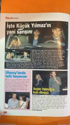 HAYAT DERGİSİ - SAYI: 6 - 5 HAZİRAN 2002 - AYŞE ÇAVUŞOĞLU - YEŞİM KARAKAZAN - KÜÇÜK YILMAZ - HALDUN PEKSAYAR - DENİZ AKKAYA - PAMİR DEMİRTAŞ - ANGELINA JOLIE - KAYA ÇİLİNGİROĞLU - HÜLYA AVŞAR - ZEHRA ÇİLİNGİROĞLU - MEHMET BARLAS - ERKAN ÖZERMAN - PATRICIA KAAS - VIVIENNE WESTWOOD - FULYA CİNİSLİ - GÜNTAY ŞİMŞEK - ASLI BERKER - MONIC BENARDETE - ŞİRİN YALÇIN - ELİF GERİMYANLIGİL - AYŞE ENGİN - MELEK BOZ - DOĞAN PAKSOY - MAHİR GÜVEN - YAVUZ YILMAZ - MELİS İPEKÇİ - HALUK ULUSOY - MUSTAFA ULUSOY - SELEN ULUSOY - OĞUZ KAYHAN - AHMET YALMAN - ALP YALMAN - AYLİN OKDAY - SİNAN KAZANCIOĞLU - IŞIL SARRAF - EYAL BİÇAÇO - ÖZBEN ÖNAL - AHMET TOLAN - NAZİRE DEDEMAN - ÖZLEM ÖNAL - TANSA MERMERCI - YOSUN MERMERCI - AYLIN BENARDETE - NAOMI CAMPBELL - STEFANO DOLCE - DOMENICO GABBANA - IMAN - HALUK YORGANCIOĞLU - HALDUN PEKSAYAR - CANDAN KIRAMER - ALİ EMRE KAP - BETTINA HAKKO - ÜMİT BOYNER - SEMRA ÖZTAŞKIN - ÖMER ÖZTAŞKIN - MEHMET ÖZTAŞKIN - MEMDUH BOYMAK - SERTAB ERENER - AYŞE HATUN ÖNAL -  168 SAYFA