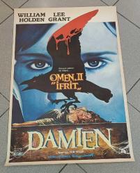 AFİŞ * OMEN II (İFRİT) * DAMIEN * ORİJİNAL FİLM AFİŞİ * 65x95 CM