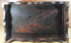 ViNTaGe SEDEF ve KEMİK KaKMaLı AĞAÇ SANDIK KUTU......