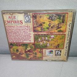 Pc oyun age of empires 2 the age of the kings. Resim baskılı kopya oyun. Disk 10 üzerinden 9