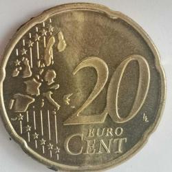 ALMANYA 2002 A   20  EURO CENT