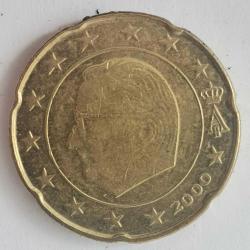 BELÇİKA   2000  20  EURO CENT