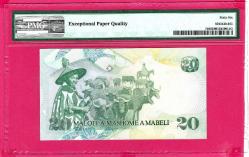 Lesotho 20 Maloti 1984 p7b UNC PMG 66 EPQ (TK 18 479) ÇİL