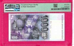 Slovakia 1000 Korun 2007 P 47 b Superb Gem UNC PMG 67 EPQ (TK 18 448) ÇİL