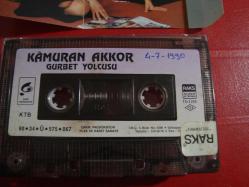 KAMURAN AKKOR GURBET YOLCUSU KAĞIT BASKI KASET (AÇIKLAMAYI OKUYUNUZ )