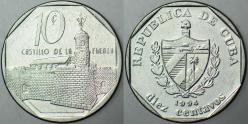 KÜBA 10 CENTAVOS 1994.
