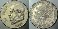 MEKSİKA 1 PESO 1971.