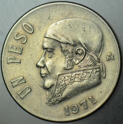 MEKSİKA 1 PESO 1971.