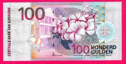 SURINAME 100 Gulden 2000 p149 UNC (TK 18 484) ÇİL