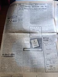 Cumhuriyet Gazetesi - 20 Mart 1958 - Hürriyet Partisi bildirisi Yazan Nadir Nadi Başmakale - Batık Üsküdar vapuru Dün çıkarıldı Fotoğraf - sabah saat 6.30'da başlayan çıkarma işi saat 17 de sona erdi - Üsküdar vapuru askıda yüzdürülüyor fotoğraf - sivil savunma ile alakalı eğitim programı açıklandı - EOKA'cılar Lefkoşa'daki Milli Piyango binasını yaktılar - Hürriyet Partisi ile Cumhuriyetçi Millet Partisi arasındaki temaslar - Osman Bölükbaşı Kırşehir'de - Pertevniyal lisesinin boza günü fotoğraf - Üçüncü Alev yazan Nihal Karamağaralı Yazı Dizisi - Mübarek Ramazan-ı Şerif - Nişantaşı Kız Lisesi öğrencilerinin Çanakkale abidesine yardımları - Irak Ürdün Federasyonu anayasası Dün açıklandı - şerefiye vergisi yazan Burhan Felek - Galatasaray basketbolda modaspora mağlup oldu - günah yolcuları filmi taksim sinemasında - İstanbul Ankara Radyosu Programı - hollywood'da isyan çıktı - İstanbul'da 24 saat tiyatro sinema eczaneler - Amerikan dershanesi Sultanahmet'te - Galatasaray Göteborg maçı