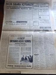Cumhuriyet Gazetesi - 20 Mart 1958 - Hürriyet Partisi bildirisi Yazan Nadir Nadi Başmakale - Batık Üsküdar vapuru Dün çıkarıldı Fotoğraf - sabah saat 6.30'da başlayan çıkarma işi saat 17 de sona erdi - Üsküdar vapuru askıda yüzdürülüyor fotoğraf - sivil savunma ile alakalı eğitim programı açıklandı - EOKA'cılar Lefkoşa'daki Milli Piyango binasını yaktılar - Hürriyet Partisi ile Cumhuriyetçi Millet Partisi arasındaki temaslar - Osman Bölükbaşı Kırşehir'de - Pertevniyal lisesinin boza günü fotoğraf - Üçüncü Alev yazan Nihal Karamağaralı Yazı Dizisi - Mübarek Ramazan-ı Şerif - Nişantaşı Kız Lisesi öğrencilerinin Çanakkale abidesine yardımları - Irak Ürdün Federasyonu anayasası Dün açıklandı - şerefiye vergisi yazan Burhan Felek - Galatasaray basketbolda modaspora mağlup oldu - günah yolcuları filmi taksim sinemasında - İstanbul Ankara Radyosu Programı - hollywood'da isyan çıktı - İstanbul'da 24 saat tiyatro sinema eczaneler - Amerikan dershanesi Sultanahmet'te - Galatasaray Göteborg maçı