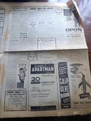 Cumhuriyet Gazetesi - 20 Mart 1958 - Hürriyet Partisi bildirisi Yazan Nadir Nadi Başmakale - Batık Üsküdar vapuru Dün çıkarıldı Fotoğraf - sabah saat 6.30'da başlayan çıkarma işi saat 17 de sona erdi - Üsküdar vapuru askıda yüzdürülüyor fotoğraf - sivil savunma ile alakalı eğitim programı açıklandı - EOKA'cılar Lefkoşa'daki Milli Piyango binasını yaktılar - Hürriyet Partisi ile Cumhuriyetçi Millet Partisi arasındaki temaslar - Osman Bölükbaşı Kırşehir'de - Pertevniyal lisesinin boza günü fotoğraf - Üçüncü Alev yazan Nihal Karamağaralı Yazı Dizisi - Mübarek Ramazan-ı Şerif - Nişantaşı Kız Lisesi öğrencilerinin Çanakkale abidesine yardımları - Irak Ürdün Federasyonu anayasası Dün açıklandı - şerefiye vergisi yazan Burhan Felek - Galatasaray basketbolda modaspora mağlup oldu - günah yolcuları filmi taksim sinemasında - İstanbul Ankara Radyosu Programı - hollywood'da isyan çıktı - İstanbul'da 24 saat tiyatro sinema eczaneler - Amerikan dershanesi Sultanahmet'te - Galatasaray Göteborg maçı