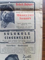 Cumhuriyet Gazetesi - 1 Kasım 1955 - Bravo Grupa yazan Nadir Nadi Başmakale - Demokrat Parti meclis grubunda seçimler dün de bitmedi - atom harbine hazırlık fotoğraf - Ekrem Hayri Üstündağ'ın İzmir'deki basın toplantısı - prenses Margaret albay Towsend ile evlenmeyeceğini Dün ilan etti - halkın aşık olduğu dansöz küçük Mualla erkek çıktı - meteoroloji Yüksek okulu açılıyor - Tek Atlı arabasını sattı piyango bileti aldı ve bayram günü tam 100,000 lira kazanan Abdülaziz Alptekin fotoğraf - 1 Bedende 2 Adam Yazan Va Nü yazı dizisi - Garanti Bankası - Londra sefirimiz Suat Hayri Ürgüplü İngiliz Devlet bakanı ile görüştü - Japonya'da inşa edilen Bolu şilepimiz denize indirildi - Türk parası ve Türkiye'deki Amerikalılar - ekonomi ve Ticaret okulu Dün açıldı - Beylik hevesi yazan Burhan Felek - Rita Hayworth Ali Han ile evlenmeyecek - küçük sahnede Çayhane oyunu - Sumatra İlahesi Sümer ve Ferah sinemasında - 1.94 boyundaki kadın basketbolcu Sonja Mrak fotoğraf -  Fenerbahçe New Jersey maçı