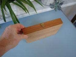 ANKARA PURO KUTUSU ( Menteşeli & Kilitli Kapaklı ) ( AHŞAP PURU KUTUSU ) - KOLEKSİYONLUK AHŞAP KUTU