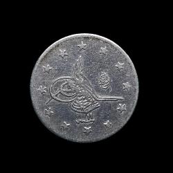 1293/11 (1886) 2 Kuruş KM#736