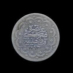 1293/11 (1886) 5 Kuruş KM#737