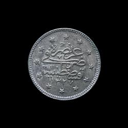 2 kuruş 1327/3 (1911) - KM#749 - ÇA/AU