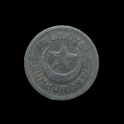 5 Kuruş 1935 - KM#862 RR (Çok Nadir/Very Rare)