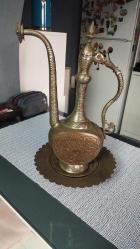 Antika El Yapımı Osmanlı Tarzı ibrik (50 cm)