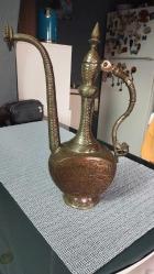 Antika El Yapımı Osmanlı Tarzı ibrik (50 cm)