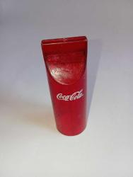 Coca cola şişe üzerine etiket asmalik plastik