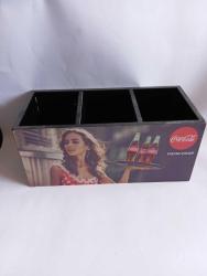 Coca cola ahşap kasa 30x14x13 cm