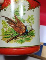 ÇY3----ALMAN TENEKE KAHVE KUTUSU