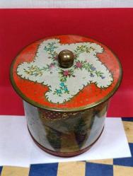 ÇY3----ALMAN TENEKE KAHVE KUTUSU