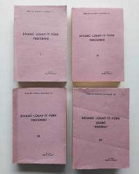 Divanü Lugat-it -Türk Tercümesi + Dizin 4 Cilt Takım