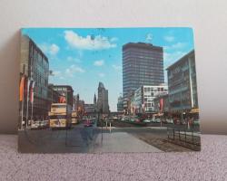 BERLİN ALMANYA KARTPOSTAL KONDİSYON YÜKSEK KOLEKSİYONLUK NADİR.  DAMGALI VE PULLU. BİRAZ LEKESİ VAR