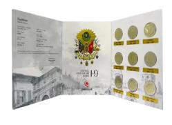 2025 - Osmanlı Padişahları Bimetal Hatıra Para Serisi 1-9 (9 adet sertifikasıyla)