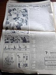 Cumhuriyet Gazetesi - 12 Ocak 1955 - Bağdat görüşmeleri bugün sona eriyor - İşçi meselelerine dair çalışma vekili Hayrettin Erkmen'in demeci - Adnan Menderes Lübnan'da 3 gün kalacak - Edirne'de sellerden oturdukları binanın duvarı yıkılan bir aile fotoğraf - Avrupa seller altında kaldı - Tevfik ileri'nin Dün bütçe encümeninde çıkardığı Hadise - Kasım Küfrevi Muhsin Ertuğrul fotoğraf - ecnebi dilli dört lisenin hazırlıkları - Mareşal Graziani dün öldü - Unesco'nun İstanbul şubesi kapandı - Türk Migros idare Meclisi reisi Turgut Bayar'ın basın toplantısı - Kıbrıs müftüsü Dana Efendi Fahrettin Kerim Gökay'ı ziyaret etti - şehrin yolları yazan Burhan Felek - Stalin'in oğlu mahpus - Sarajevo Ordu takımını 1-0 yendi - Beşiktaş ve Fenerbahçe'nin hazırlıkları - fenerbahçe atletizm kaptanı Turhan Göker apandisitten ameliyat oldu - zoraki diplomat yazan Yakup Kadri Karaosmanoğlu Yazı Dizisi - Sahte Kahraman Lawrence derleyen Samih Sami Yazı Dizisi - Kurtuluş Dakikası filmi Kadıköy hale sineması