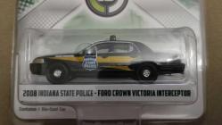 GREENLİGHT FORD CROWN VICTORIA INDIANA STATE  2008 YILI   SIFIR  HİÇ KULLANILMAMIŞ ORJİNAL KUTUSUNDA 1/64 ÖLÇEK KOLEKSİYON ÜRÜNÜ