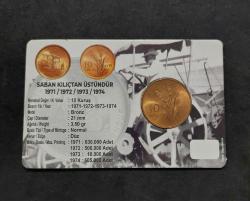 1971 YILI 10 KURUŞ FAO SABAN KILIÇTAN ÜSTÜNDÜR