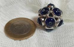 GÜMÜŞ VINTAGE NAZARLIK KOLYE UCU