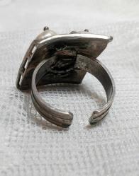 İNCİ TAŞLI GÜMÜŞ YÜZÜK