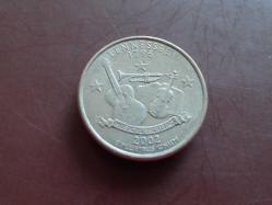 USA; ¼ DOLLAR 2002 -P- TENNESSEE