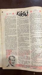 YELPAZE RESİMLİ SALON Mecmuası DERGİSİ - SAYI : 139 - 9 ŞUBAT 1955 - BLONDIN MEHMED - SÜLEK ZAFER - SÜLEK GÜLNAZ - LANCASTER DONNA - REED AUDREY - ACHIE KATZ - BURT LANCASTER’IN YENİ FİLMİ - AUDREY HEPBURN VE SABRINA - MELEK YÜZLÜ ŞEYTAN ROMANI - NICK VE KATZ ARASINDAKİ ÇATIŞMA - MEHMED’İN KAYBI VE ANNESİNİN YASİ - KADINLARIN DENİZ KORKUSU - GÜLNAZ’IN ÇOCUĞU VE BARIŞ SAHNESİ - FREUD CARL - JUNG ALFRED - ADLER MITHAT - FREUD VE TENASÜL PSİKOLOJİSİ - PSİKANALİZİN DOĞUŞU - FREUDİSME VE RÜYA YORUMLARI - CİNSİYET VE ALTŞUUR - ÇOCUKLUKTA CİNSİ GELİŞİM - FREUD’UN ELEŞTİRİLERİ VE ETKİSİ - FREUD’UN TÜRKÇEYE ÇEVRİLEN ESERLERİ - FREUDİSME’İN TOPLUMSAL YANSIMALARI - 30 SAYFA