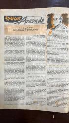 YELPAZE RESİMLİ SALON Mecmuası DERGİSİ - SAYI : 139 - 9 ŞUBAT 1955 - BLONDIN MEHMED - SÜLEK ZAFER - SÜLEK GÜLNAZ - LANCASTER DONNA - REED AUDREY - ACHIE KATZ - BURT LANCASTER’IN YENİ FİLMİ - AUDREY HEPBURN VE SABRINA - MELEK YÜZLÜ ŞEYTAN ROMANI - NICK VE KATZ ARASINDAKİ ÇATIŞMA - MEHMED’İN KAYBI VE ANNESİNİN YASİ - KADINLARIN DENİZ KORKUSU - GÜLNAZ’IN ÇOCUĞU VE BARIŞ SAHNESİ - FREUD CARL - JUNG ALFRED - ADLER MITHAT - FREUD VE TENASÜL PSİKOLOJİSİ - PSİKANALİZİN DOĞUŞU - FREUDİSME VE RÜYA YORUMLARI - CİNSİYET VE ALTŞUUR - ÇOCUKLUKTA CİNSİ GELİŞİM - FREUD’UN ELEŞTİRİLERİ VE ETKİSİ - FREUD’UN TÜRKÇEYE ÇEVRİLEN ESERLERİ - FREUDİSME’İN TOPLUMSAL YANSIMALARI - 30 SAYFA