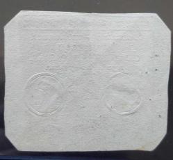 Fransa 1792  50 Sols Assignat - Fransız ihtilali Kağıt parası - çok temiz