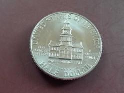 USA; ½ DOLLAR 