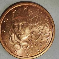 FRANSA    2012    2 EURO CENT