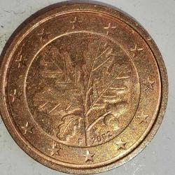 ALMANYA  2002 F    2 EURO CENT