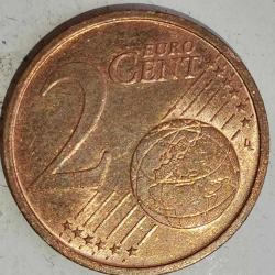 ALMANYA  2002 F    2 EURO CENT
