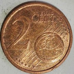 ALMANYA  2007 F    2 EURO CENT
