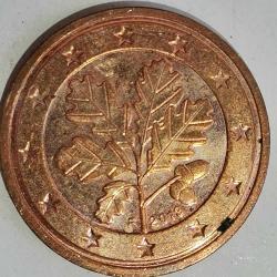 ALMANYA  2013 F    2 EURO CENT